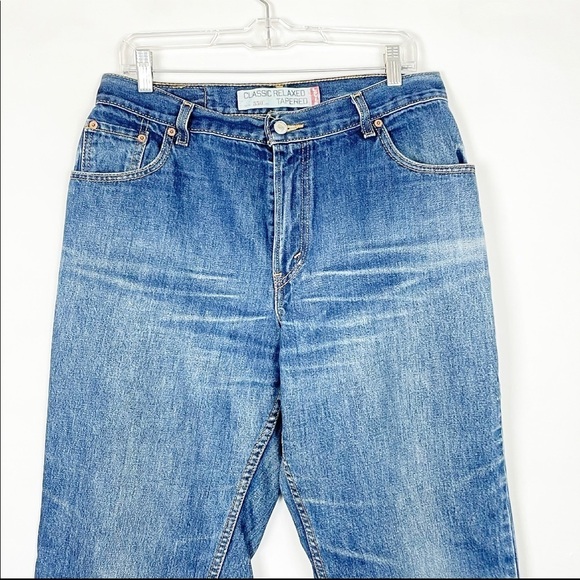 Levis 550 Vintage Relaxed Tapered Leg Mom Jeans - Picture 5 of 10